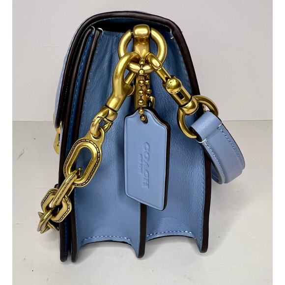 Coach Chain Tabby Bluebell Color - Picture 4 of 11